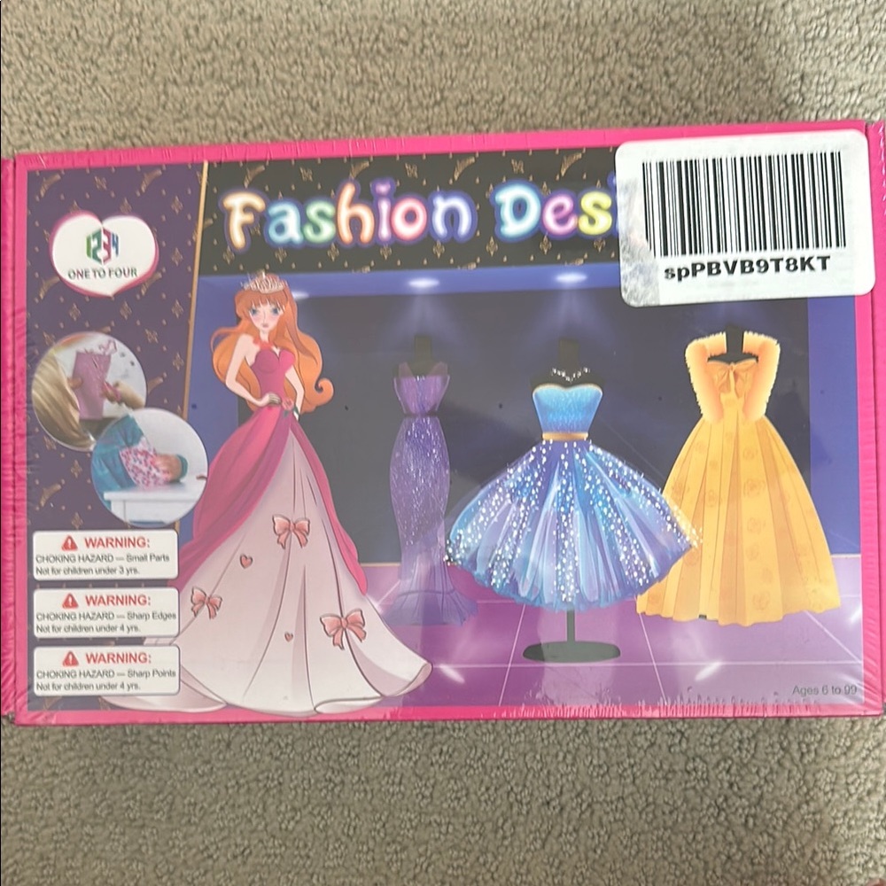 Fashion Design Kids Dress Set